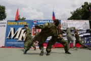 Показательные выступления спортсменов клуба им. А. Невского